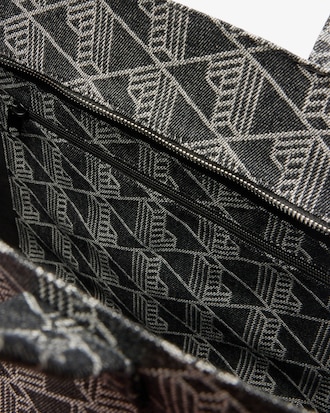XL-Tote Bag Summer Pack mit Jacquard-Motiv
