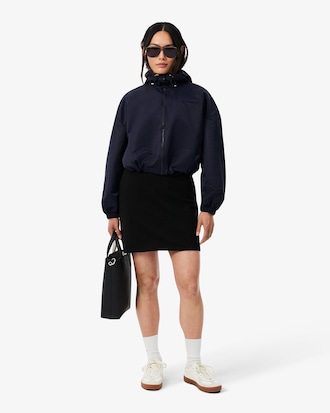 Slim Fit-Polokleid aus dehnbarem Mini Piqu&eacute;