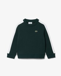 Fleece-Sweatshirt mit Colorblock-Design