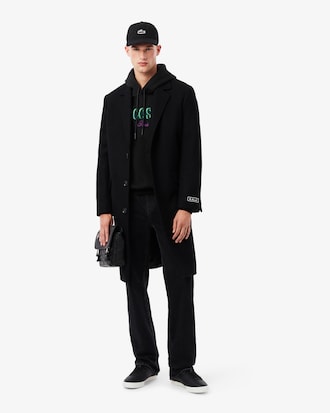 Loose Fit-Hoodie mit Stickerei