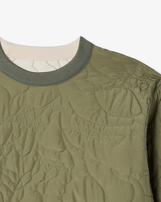 Wendbares Oversized-Sweatshirt mit Stickerei