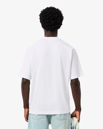 Loose Fit-T-Shirt aus Jersey mit Print