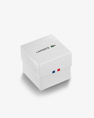 LACOSTE 12.12 Damenuhr mit weißem Silikonband