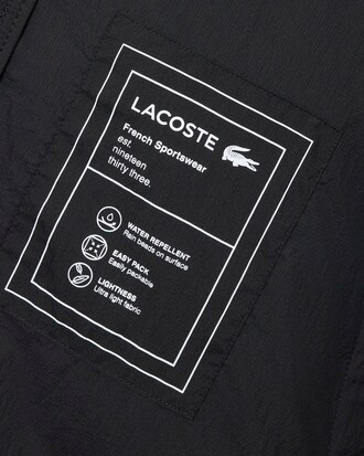 Wasserabweisende, komprimierbare Jacke Lacoste x Alpine