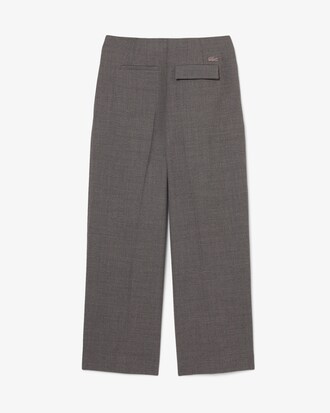 Lacoste x Wang Yibo gerade, figurbetont geschnittene Hose