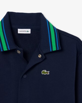 Button-Down-Sweatshirt aus Fleece
