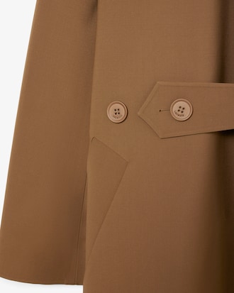 Trenchcoat Runway aus Wollgemisch