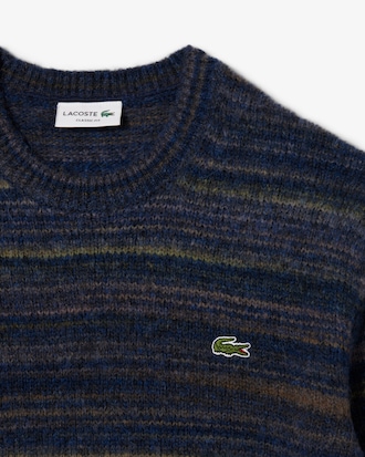 Pullover aus Alpakawolle mit Ombré-Effekt