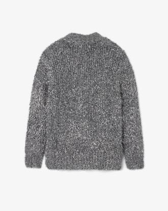 Cardigan Runway aus Lurex-Strick