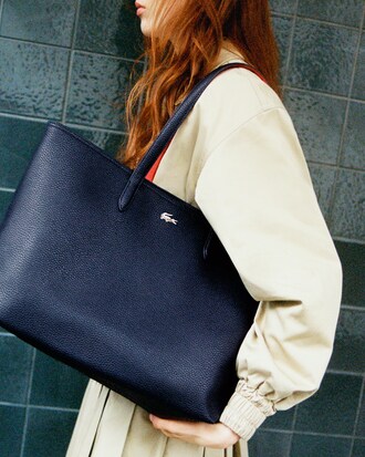 Tote Bag Anna mit Rei&szlig;verschluss