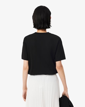 Relaxed Fit-T-Shirt aus weicher Baumwolle