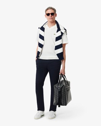 Slim Fit-Chinohose aus Stretch-Twill