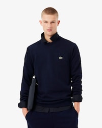 Sweatshirt aus Fleece mit Rundhalsausschnitt