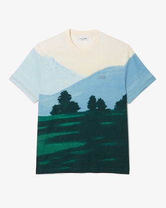 T-Shirt aus Jersey mit Print
