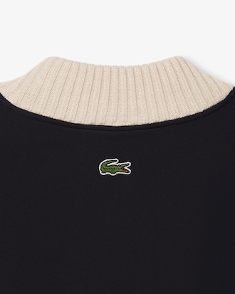 Archiv-Pullover mit hohem Kragen