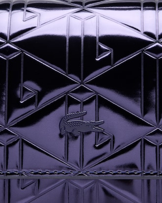 Metallic-Schultertasche