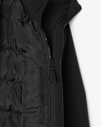 Wasserabweisender, gesteppter 3-in-1-Parka