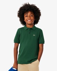 Polohemd aus Petit Piqué