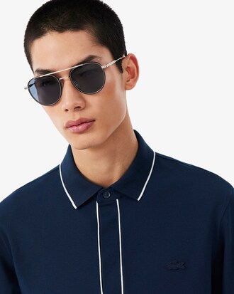 Regular Fit-Polohemd Paris mit langen &Auml;rmeln