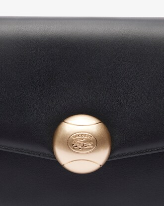Ledertasche Tennis Bliss mit Klappverschluss