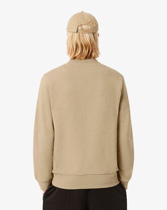 Sweatshirt aus Fleece mit hohem Kragen und Rei&szlig;verschluss