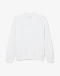 Sweatshirt aus Fleece mit Stickerei