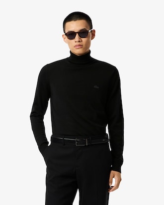 Pullover aus Merinowolle mit Rundhalsausschnitt