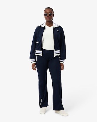 Slim Fit-T-Shirt aus gerippter Baumwolle