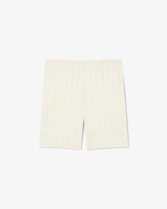 Regular Fit-Shorts aus Jacquard mit Monogramm