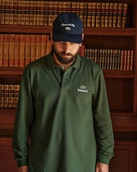 Kappe aus Baumwoll-Twill Lacoste x Lamarel