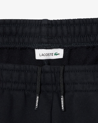 Fleece-Shorts mit Colorblock-Design