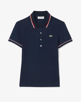 Slim Fit-Polohemd L.12.D mit Einfassung
