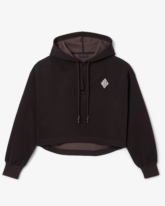 Boxy Cut-Hoodie Runway