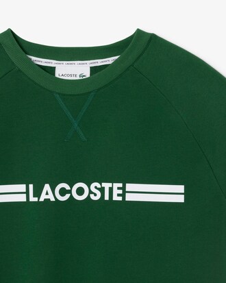 Loungewear-Sweatshirt aus Fleece mit Logo