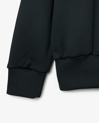 Sweatshirt Runway mit Polokragen und Badge-Akzenten