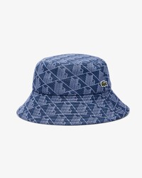 Bob-Hut aus Jacquard mit Monogramm