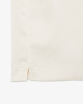 Seidiges Oversized-Polohemd