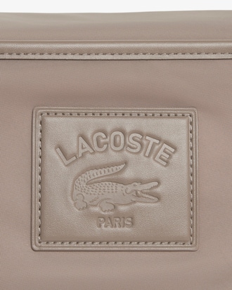Klassische Lacoste-Umh&auml;ngetasche mit Klappverschluss