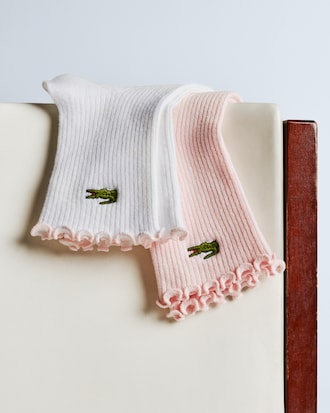 2er-Pack Socken mit R&uuml;schen
