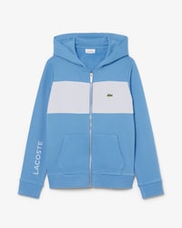 Hoodie mit Rei&szlig;verschluss und Colorblock-Design