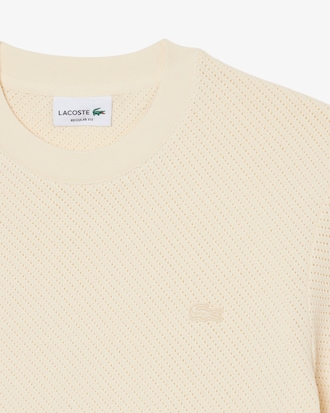 T-Shirt aus Baumwollspitze