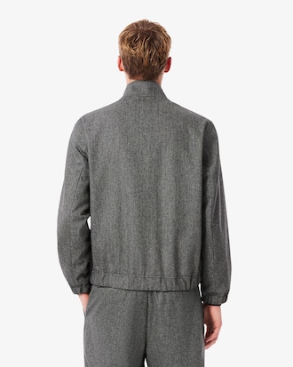 Harrington-Jacke aus Wolle