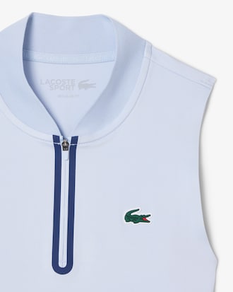Tennis-Polohemd ohne &Auml;rmel aus Stretchmaterial mit Ultra-Dry-Technologie