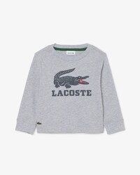 Sweatshirt aus Fleece mit Krokodil-Print   