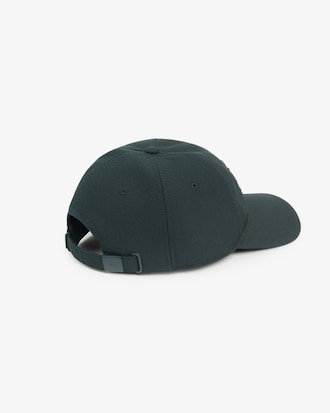 Cap aus Wollmischgewebe mit Stickerei