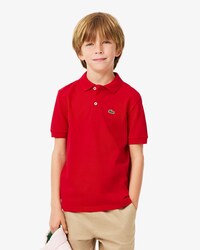 Polohemd aus Petit Piqué