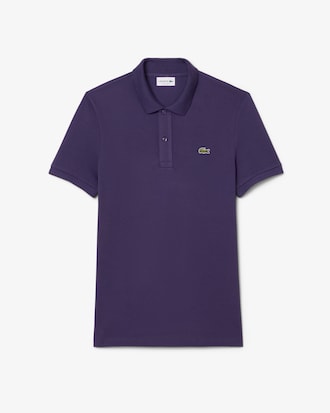 Slim Fit-Polohemd L.12.12 aus Piqu&eacute;
