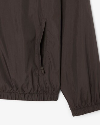 Wasserabweisende Trainingsjacke mit Kapuze