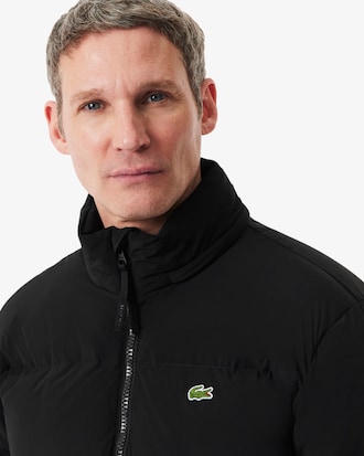 Wasserabweisende Daunenjacke mit Kapuze