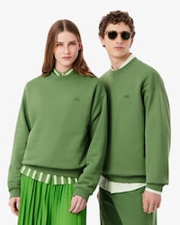 Loose Fit-Sweatshirt aus schwerem Fleece